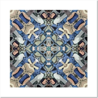 Abstract Kaleidoscope Posters and Art